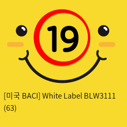 [미국 BACI] White Label BLW3111 (63)