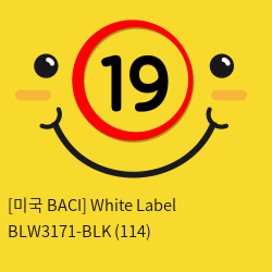 [미국 BACI] White Label BLW3171-BLK (114)