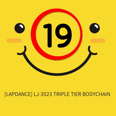 [LAPDANCE] LJ-3023 TRIPLE TIER BODYCHAIN